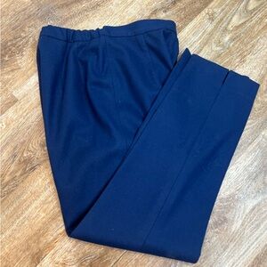 Pendleton Classic Navy Wool Lined Dress Pants Sz 8